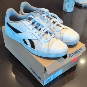 Reebok White and Black Athletic Shoes 12
